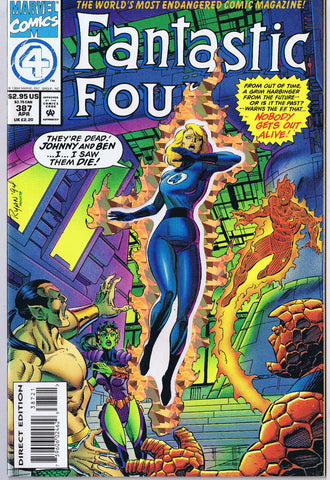 Fantastic Four #387 ORIGINAL Vintage 1994 Marvel Comics 