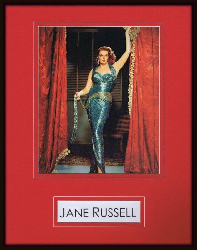 Jane Russell Framed 11x14 Photo Display 