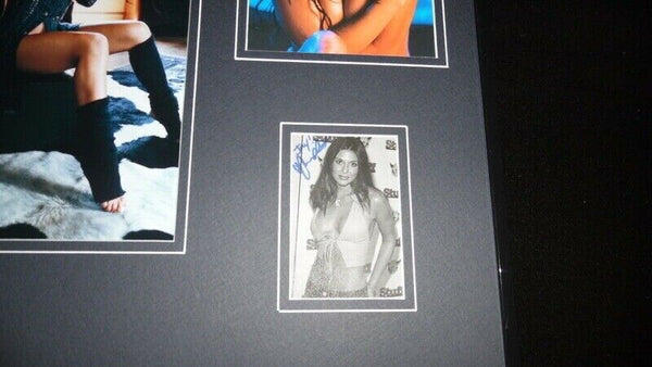 Jenna Dewan Tatum Signed Framed 16x20 Photo Set JSA Step Up