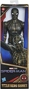 NEW SEALED 2021 Spiderman No Way Home Black Suit 12" Titan Action Figure