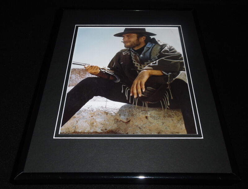 Clint Eastwood Framed 11x14 Photo Display 