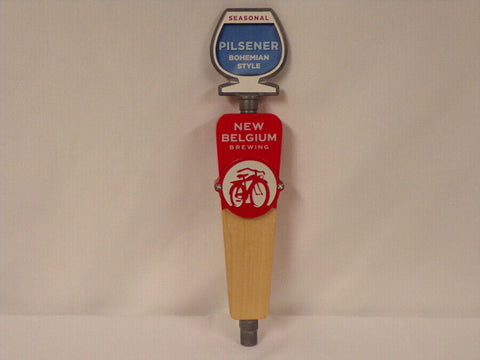 ORIGINAL New Belgium Brewing Pilsener Bohemian Style Beer Tap Handle