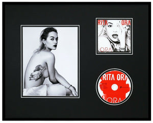 Rita Ora 16x20 Framed Photo & CD Display