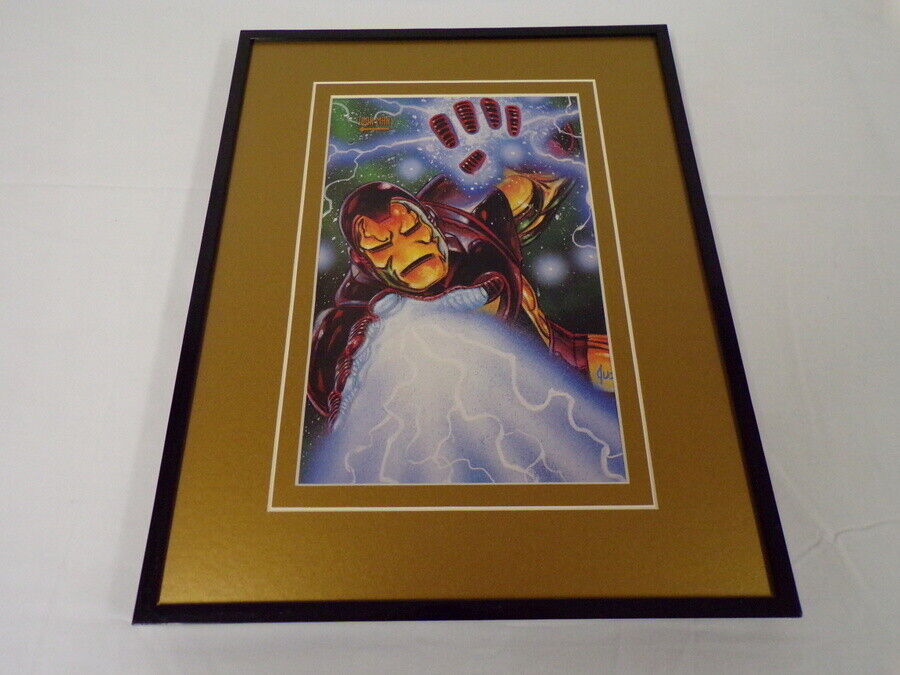 Iron Man 1993 Framed 11x14 Marvel Masterpieces Poster Display 