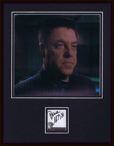 Bruce McGill Signed Framed 11x14 Photo Display Star Trek