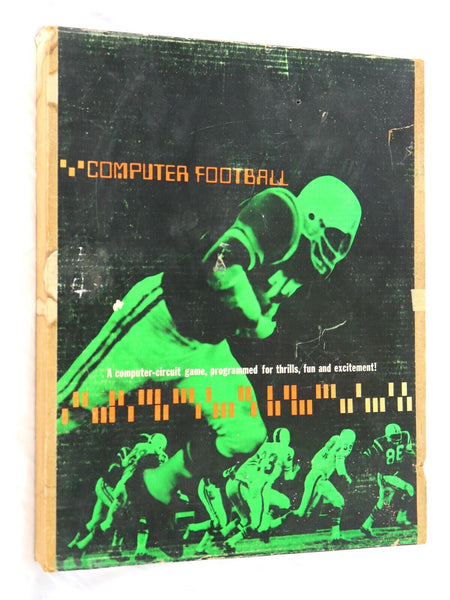 VINTAGE 1972 Electric Data Computer Football Board Game