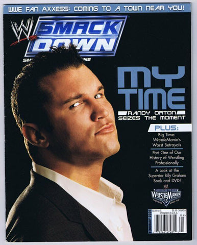 ORIGINAL Vintage February 2006 Smack Down Magazine Randy Orton