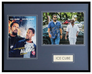 Ice Cube Signed Framed 16x20 Ride Along Photo Poster Set AW