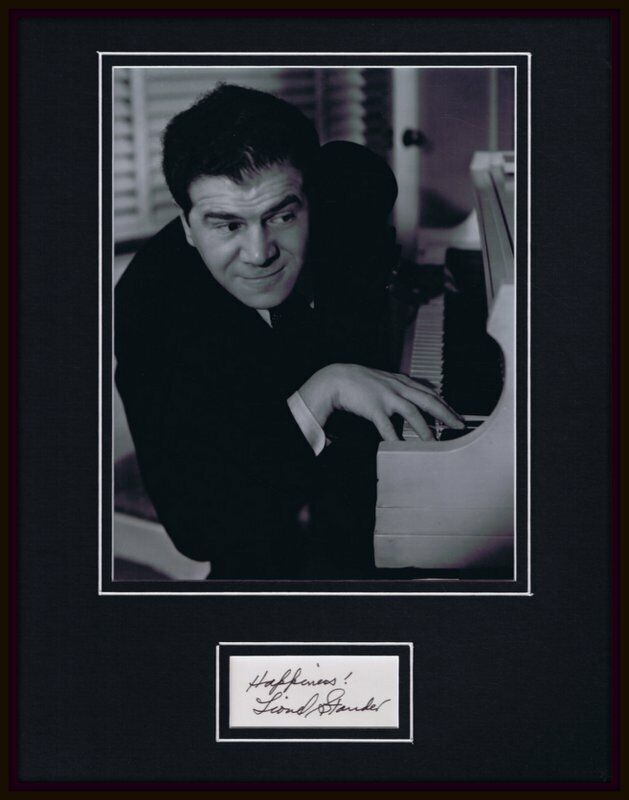 Lionel Stander Signed Framed 11x14 Photo Display Hart to Hart Mr. Deeds