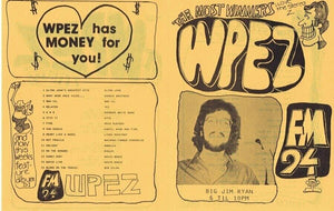 WPEZ 94 Pittsburgh VINTAGE February 14 1975 Music Survey Elton John #1