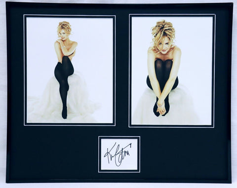 Kim Cattrall Signed Framed 16x20 Photo Set Sex & The City JSA