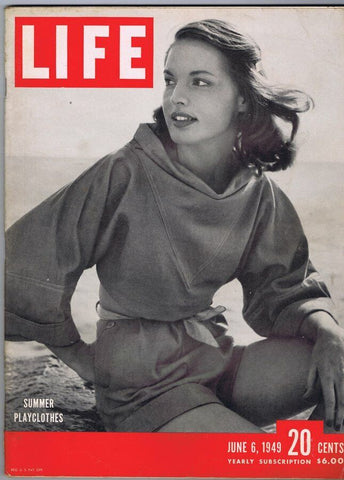 ORIGINAL Vintage Life Magazine June 6 1949 Summer Playclothes