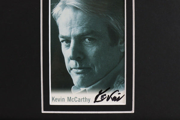 Kevin McCarthy Signed Framed 16x20 Photo Set JSA Invasion of Body Snatchers D