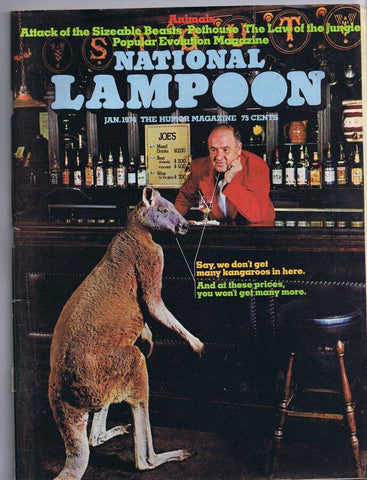 ORIGINAL Vintage National Lampoon Magazine January 1974