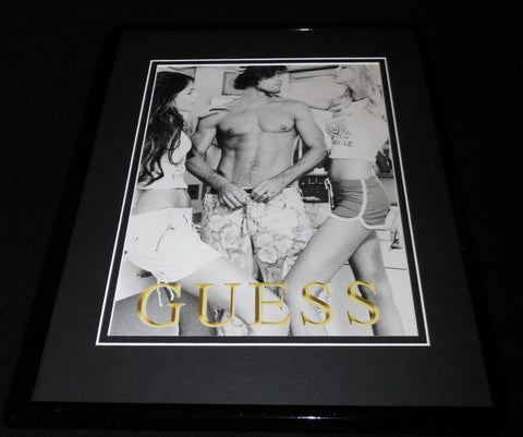 Paris Hilton 2004 Guess Framed 11x14 ORIGINAL Advertisement