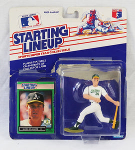 VINTAGE 1989 Starting Lineup Mark McGwire Action Figure A's