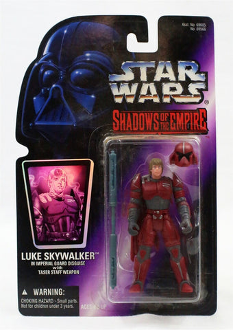 SEALED 1996 Star Wars Shadows of the Empire Luke Skywalker Imperial Figure