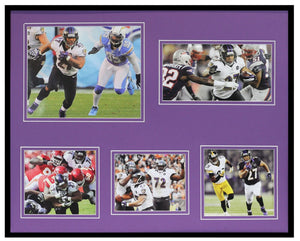 Ray Rice 16x20 Framed 2012 Baltimore Ravens Super Bowl Season Photo Collage