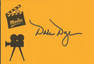 Dale Dye Signed Index Card Author USMC Platoon