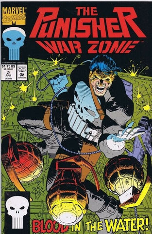 Punisher War Zone #2 ORIGINAL Vintage 1992 Marvel Comics