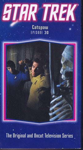 Star Trek Episode 30 Catspaw VINTAGE VHS Cassette  