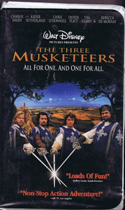 The Three Musketeers (1993) VINTAGE VHS Cassette 