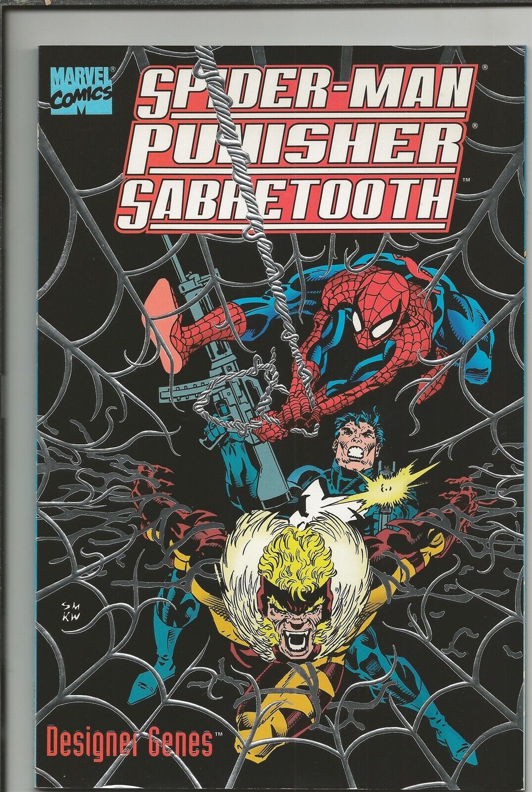 Spider-Man/Punisher/Sabretooth: Designer Genes #1 1993 Marvel Comics 