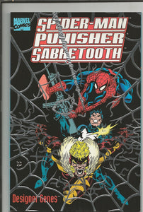 Spider-Man/Punisher/Sabretooth: Designer Genes #1 1993 Marvel Comics 