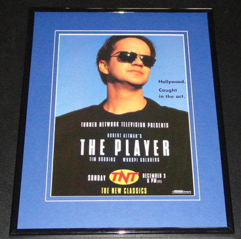 1995 The Player 11x14 Framed ORIGINAL Advertisement Tim Robbins Robert Altman