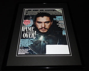 Kit Harrington Game of Thrones Framed ORIGINAL 2017 Entertainment Weekly Cover