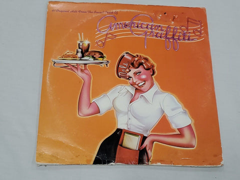 VINTAGE American Graffiti Soundtrack Vinyl LP Record Album