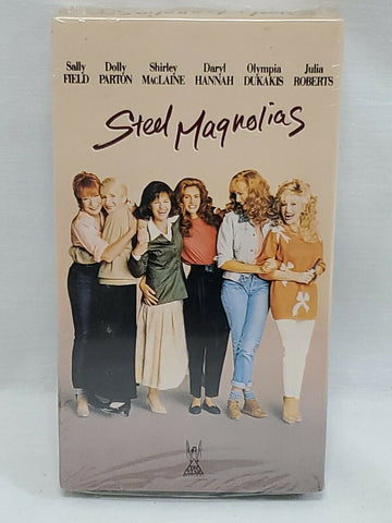 VINTAGE SEALED VHS Steel Magnolias Dolly Parton Julia Roberts Sally Field