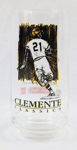 VINTAGE 1994 Eat'n Park Roberto Clemente Commemorative Glass 12 All Star Games