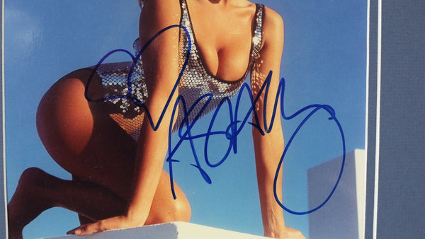 Ashley Montana Signed Framed 1991 Sports Illustrated Swimsuit Issue Display