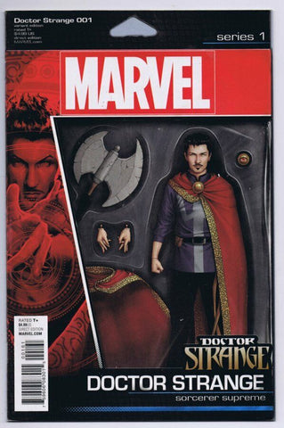 Dr. Strange #1 2015 Marvel Comics JT Christopher Action Figure Variant Cover