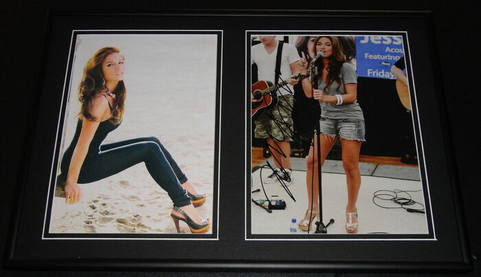 Jessie James Signed Framed 12x18 Photo Set