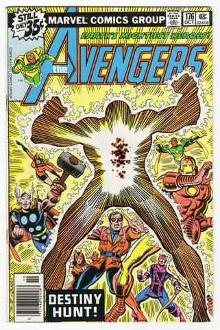 Avengers #176 ORIGINAL Vintage 1978 Marvel Comics Korvac Saga Wonder Man Hawkeye