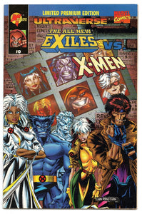 All New Exiles vs. X-Men #0 VINTAGE 1995 Marvel Comics