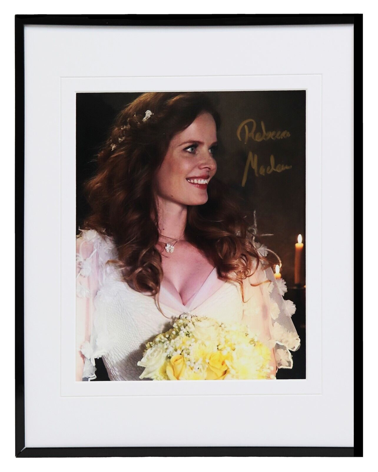 Rebecca Mader Signed Framed 11x14 Photo Display AW Once Upon a Time