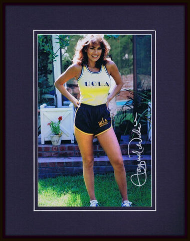 Raquel Welch Signed Framed 11x14 UCLA Photo Display Private Signing