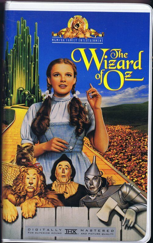 The Wizard of OZ (1996) VINTAGE VHS Cassette 