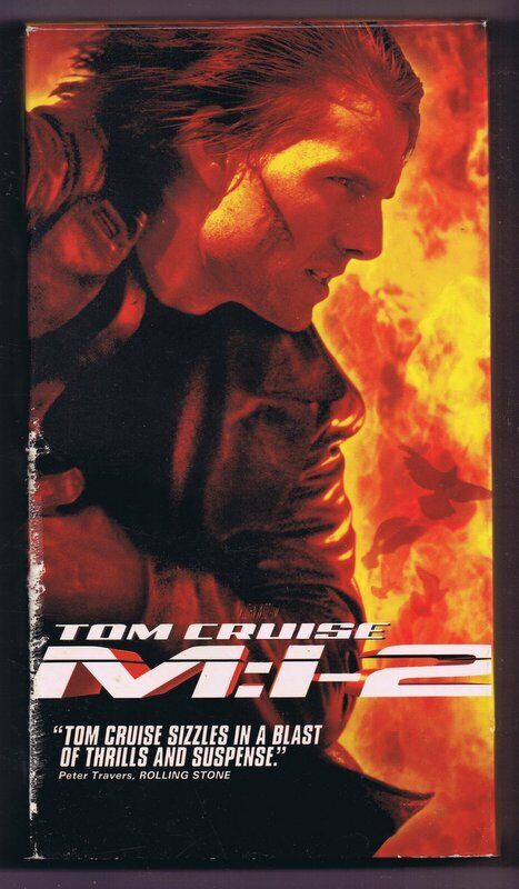 Mission: Impossible 2 (2000) VINTAGE VHS Cassette 