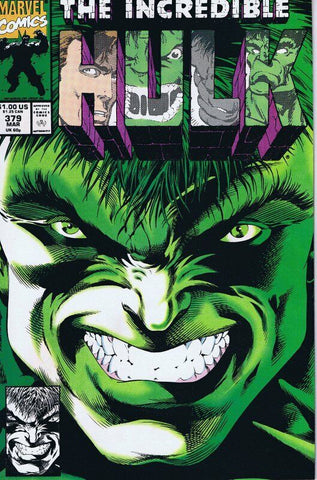 Incredible Hulk #379 ORIGINAL Vintage 1991 Marvel Comics 1st Delphi, Ajax, Achi