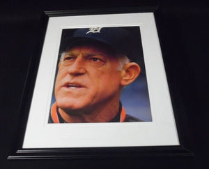 Sparky Anderson 1984 Tigers Framed 11x14 Photo Display 