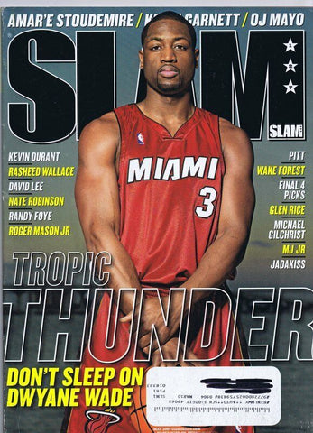 ORIGINAL Vintage May 2009 Slam Magazine Dwyane Wade Kevin Durant