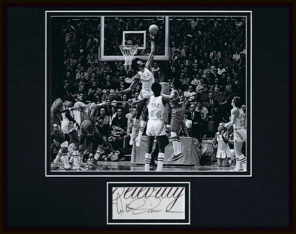 Artis Gilmore Signed Framed 11x14 Photo Display Spurs Jacksonville 