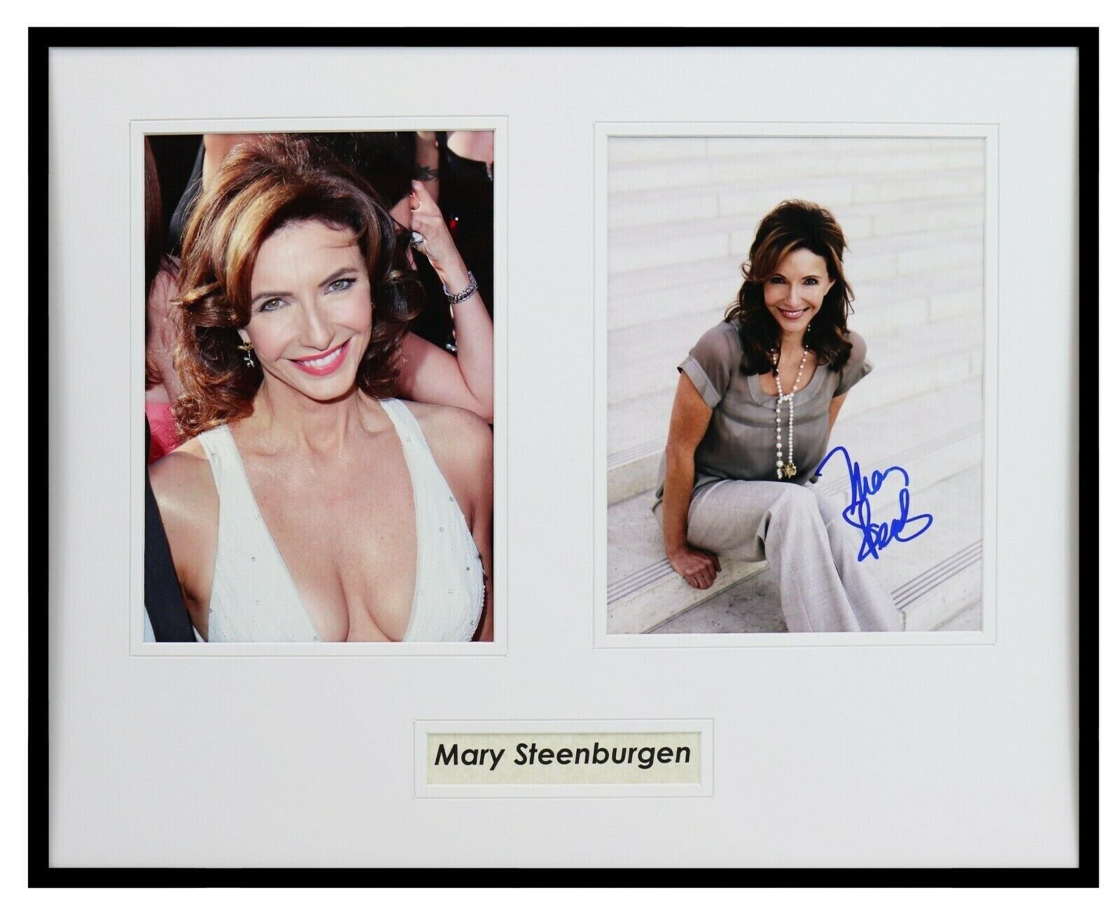 Mary Steenburgen Signed Framed 16x20 Photo Set AW  