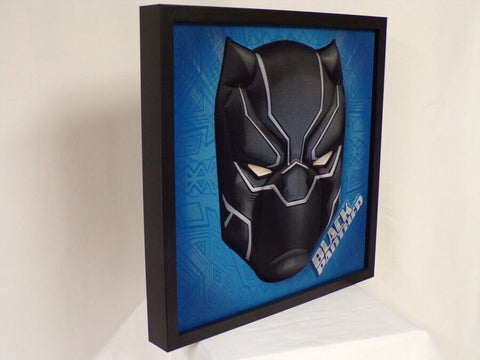 Black Panther Avengers Framed 14x14 3D Wall Art