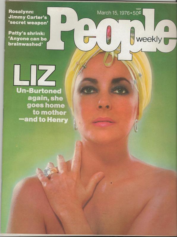 People Weekly Magazine March 15 1976 Elizabeth Taylor 