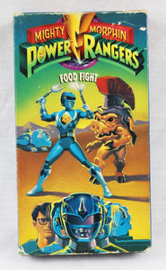 VINTAGE Power Rangers Food Fight VHS Cassette Tape